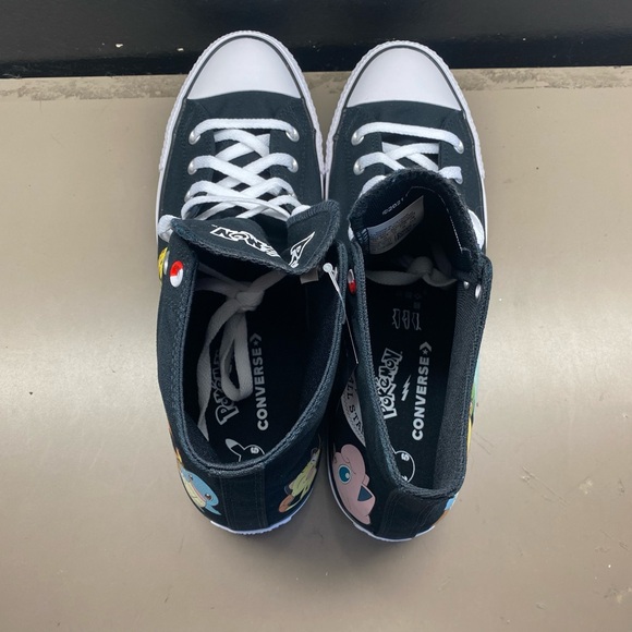 New with Box Unisex Converse Chuck Taylor All Star Hi x Pokemon First Partners - Picture 4 of 10
